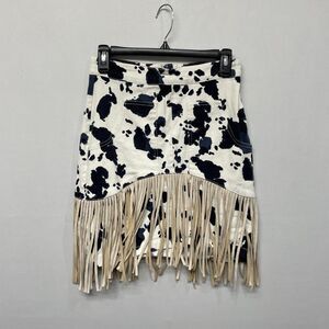 Peace Love California Women Skirt Size Medium Cotton Blend B353 -5